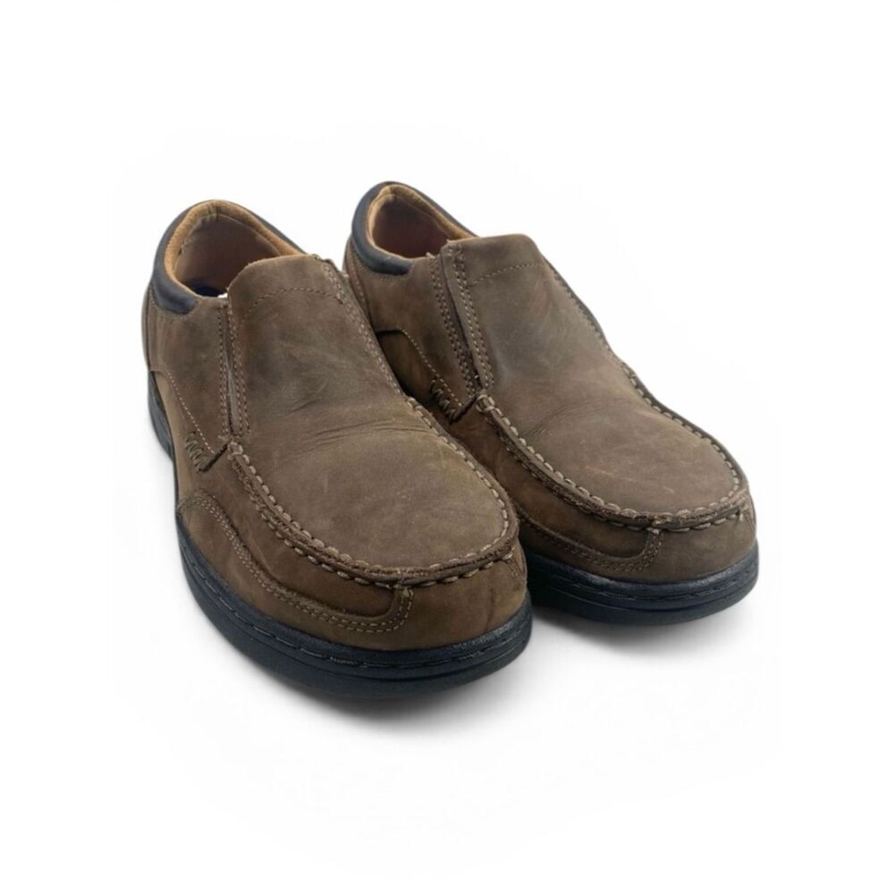 Timberland Pro Men’s Sz 9-Brown Branston ESD Alloy Safety Toe Shoes 91694